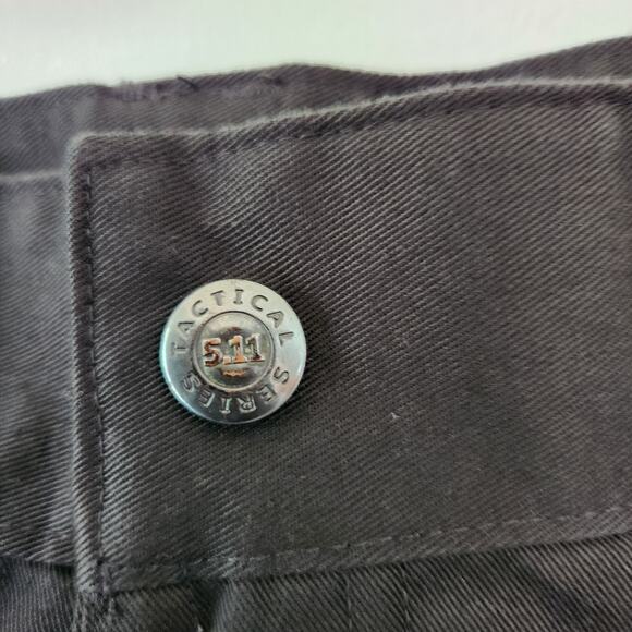 5.11 Tactical Pants Mens 2X Large Waist 43.5-47 Black Cargo Combat Utility Work - Picture 5 of 16